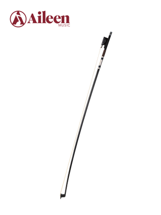 Высококачественный смычок для скрипки из углеродного волокна с вырезанной вручную лягушкой из черного дерева (WV885CH-G)