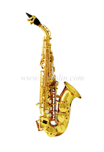 Улучшенный духовой саксофон-сопрано начального уровня (SSP-GU310G)