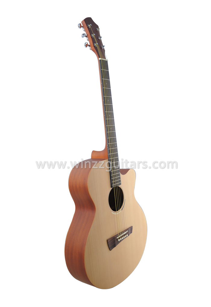 Акустическая гитара 40 "из еловой фанеры (AFG10-40 '')