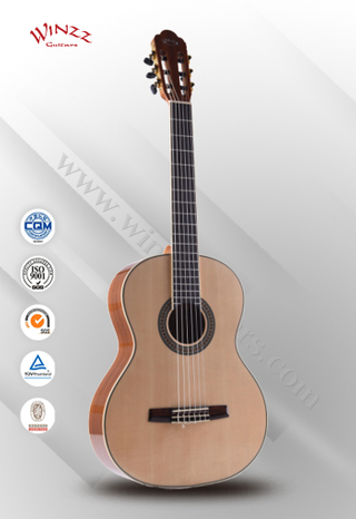 39-дюймовая классическая гитара ручной работы для студентов (AC70)
