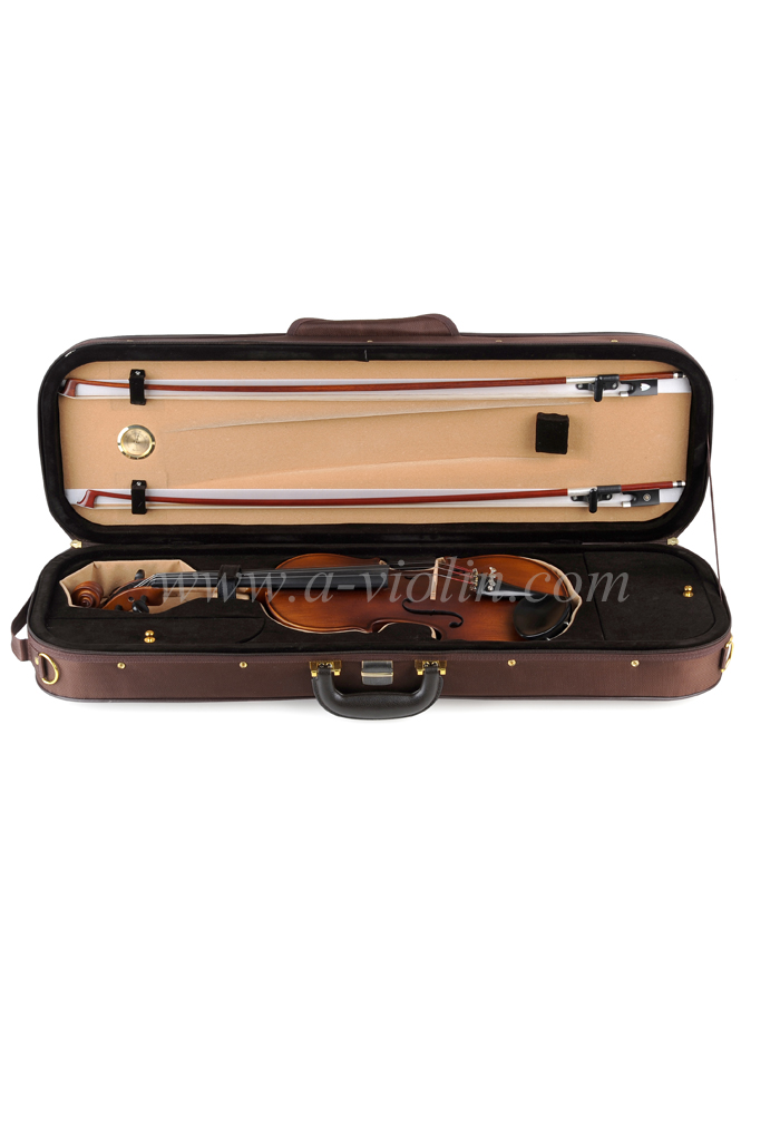 Роскошный легкий футляр для скрипки овальной формы с высокой плотностью пены (CSV051)