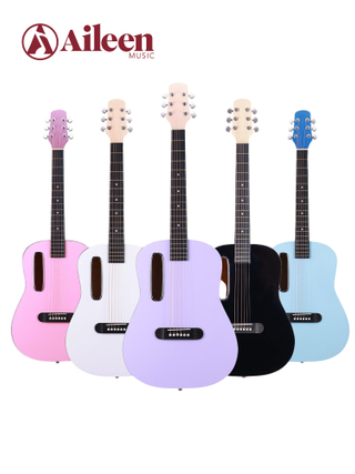 AF001L-H Акустическая гитара начального уровня с глянцевой отделкой, прямая продажа с фабрики, 38 дюймов