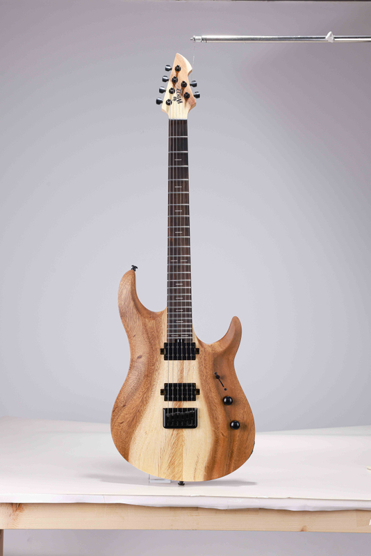 WZS EX80-MK Mindi Body Koa (толщина: 12 мм), верхняя электрогитара арочной формы, сделано в Индонезии