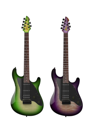 WGS150MF Professional Winzz Design Gravity Series Serie S Model Pro Glossy Finish Enternate Guitar