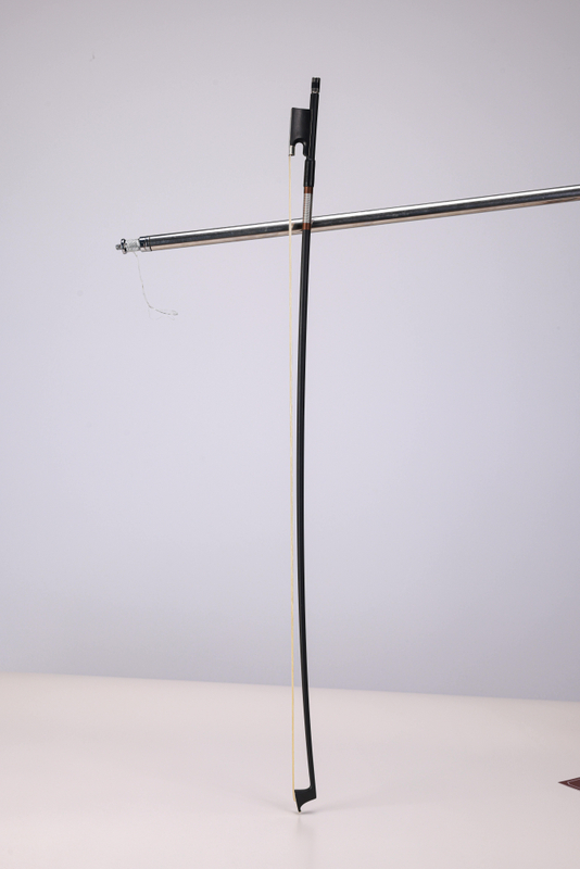 Профессиональный студенческий смычок для скрипки из углеродного волокна — черная лягушка и натуральный конский волос (WV805F)