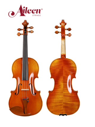 Legacy Series LV25E Смешанный спирт и масло, лак, Италия, скрипка из ели Бахмана, верхняя дека 4/4