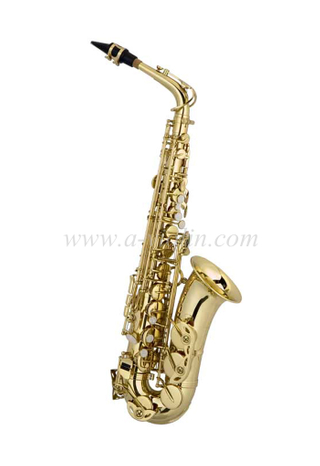 Продается изысканный золотой лакированный альт-саксофон (ASP-G400G)