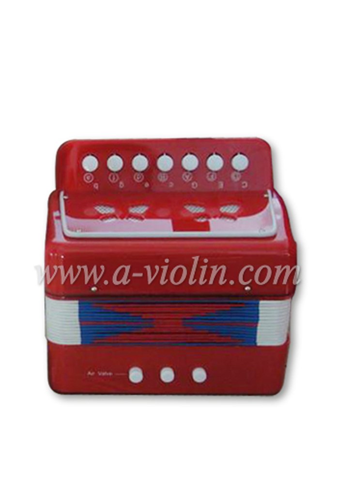 Детский аккордеон/7-кнопочный баян Чили с 2 басами (B0702)