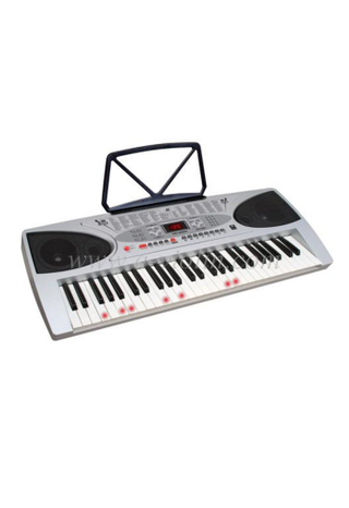 54-клавишная музыкальная клавиатура для фортепиано со светодиодным дисплеем (EK54210)