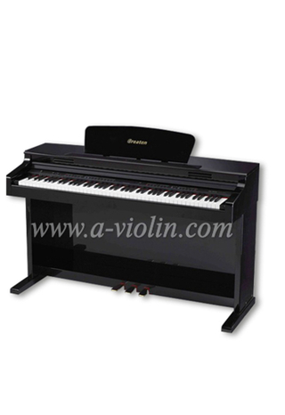 Черный глянцевый лак 88 клавиш Upright Digital Piano (DP890A)