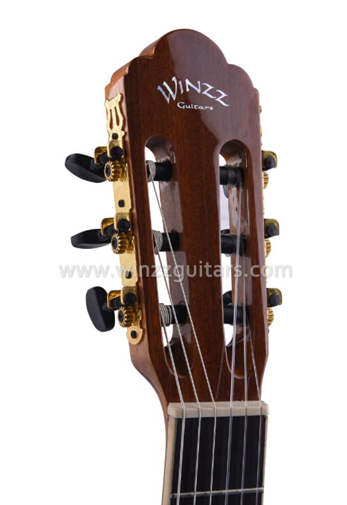 39-дюймовая классическая гитара ручной работы для студентов (AC70)