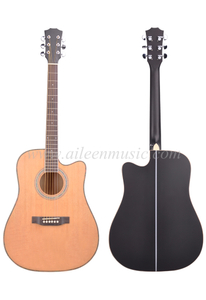 Акустическая гитара с верхом из фанеры из ели, вырез 41 дюйм (AF168C)