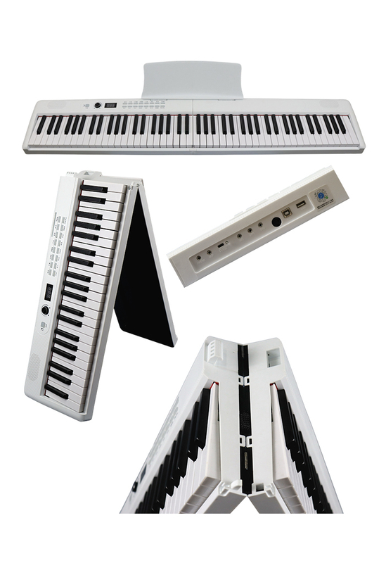 EK-F8801 Professional 61 клавиши переносных складных клавиатурных инструментов