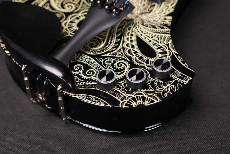 AV-D501 Патент на дизайн Функция реверберации/задержки/хоруса Электрическая скрипка 4/4