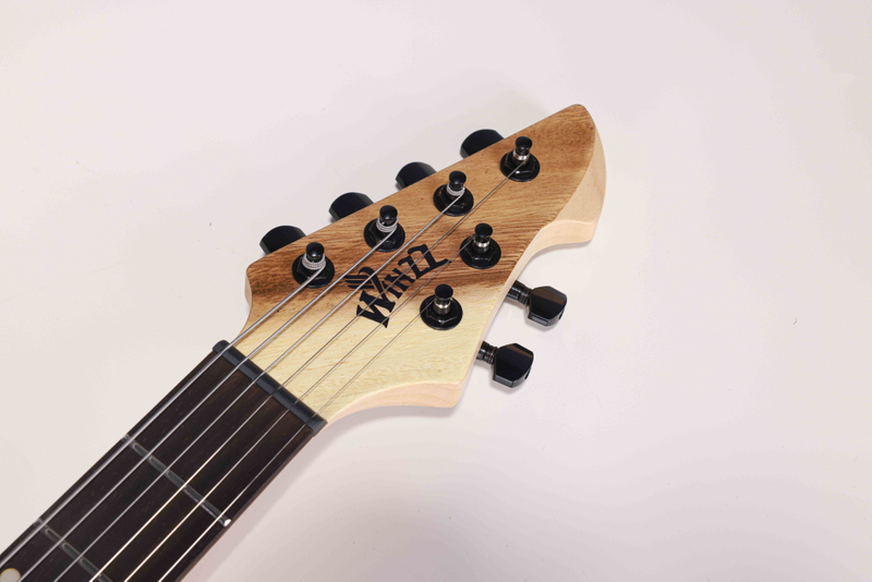 WOS EX80-MK Mindi Body Koa (толщина: 6 мм), лучшая электрогитара, сделано в Индонезии