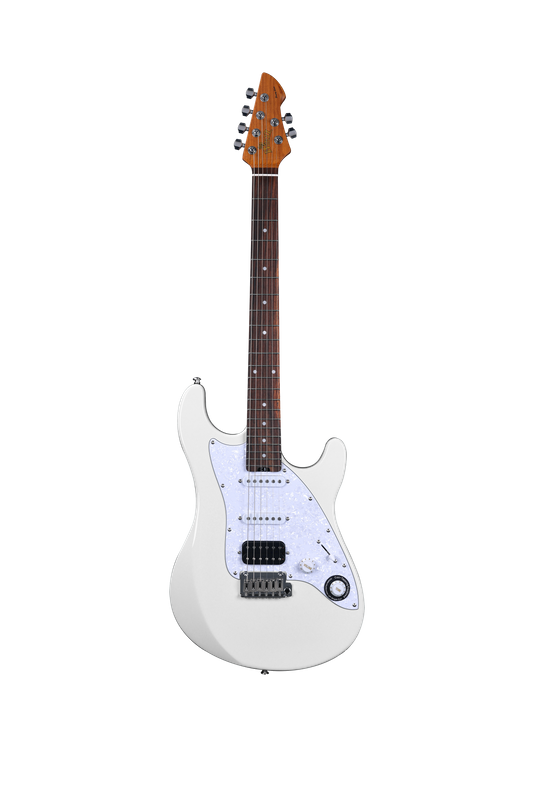 Winzz Gravity S Alder Body 4+2 Tuners String Instruments Professional Electric Guitar