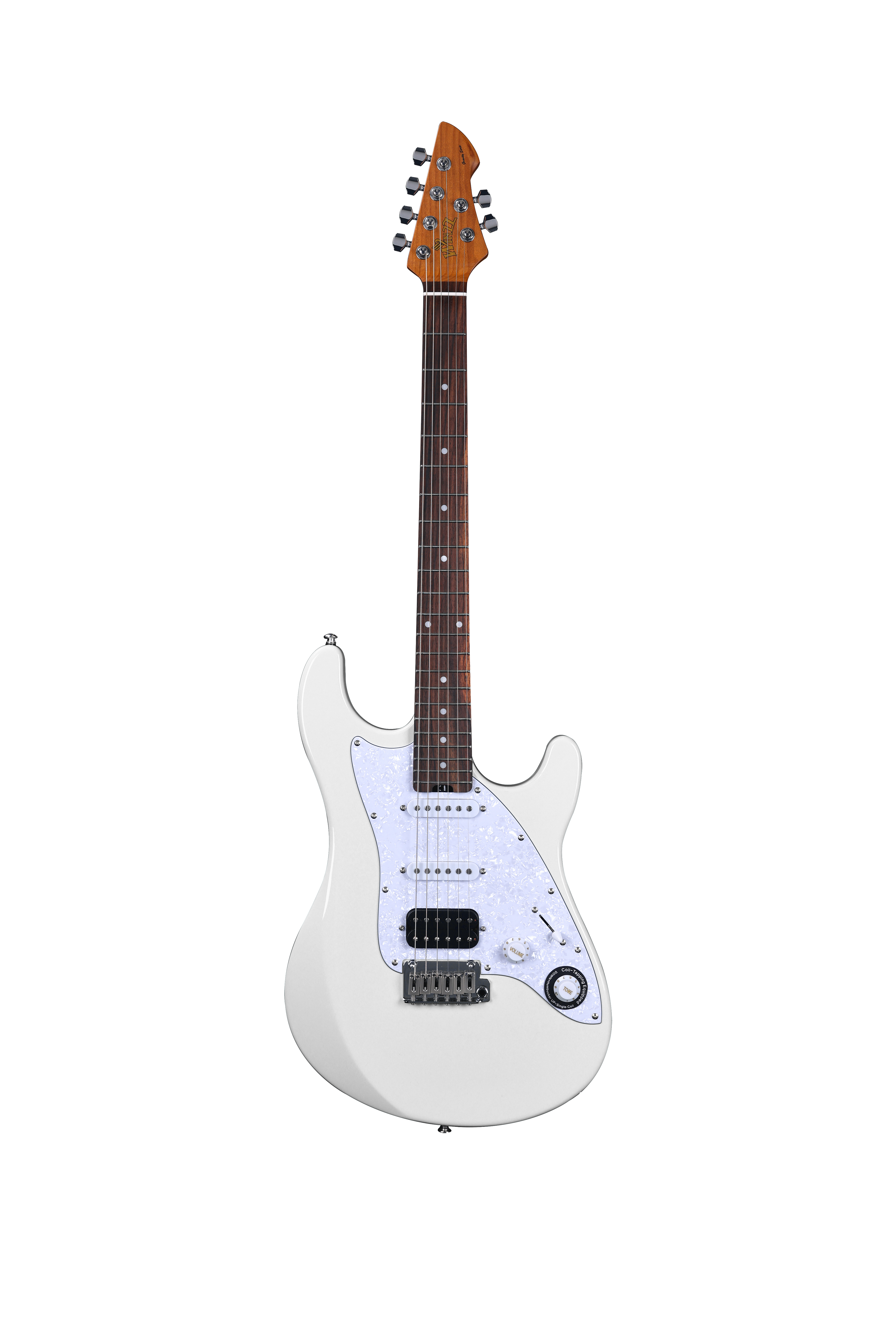 Winzz Gravity S Alder Body 4+2 Tuners String Instruments Professional Electric Guitar
