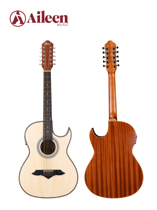AF16CE-10 Горячая продажа 10-струнная 41-дюймовая студенческая акустическая гитара 