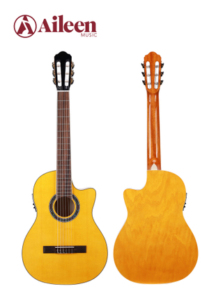 ACG10CE Высококачественная профессиональная 39-дюймовая студенческая гитара фламенко