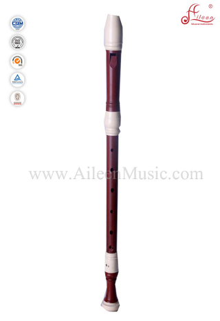 Деревянная флейта с альт-рекордером из красного барокко (RE2438B)