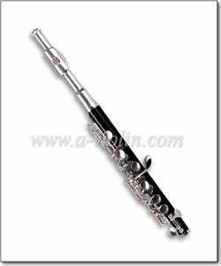 Посеребренная флейта пикколо в деревянном футляре (PC5011S)