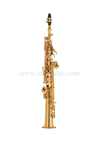 Лучшая цена, прямой саксофон-сопрано в стиле S (SP2012G)
