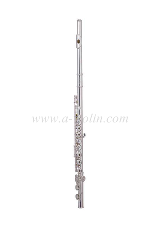 Стандартная сплошная серебряная губчатая флейта высокого качества (FL-H466SE)