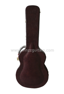Горячий деревянный футляр для акустической гитары в форме арки (CWG420)