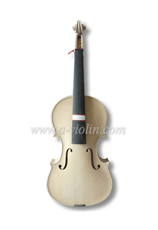 Белая скрипка, Незавершенная 4/4 Скрипка Для скрипичного мастера luthier (V150W)