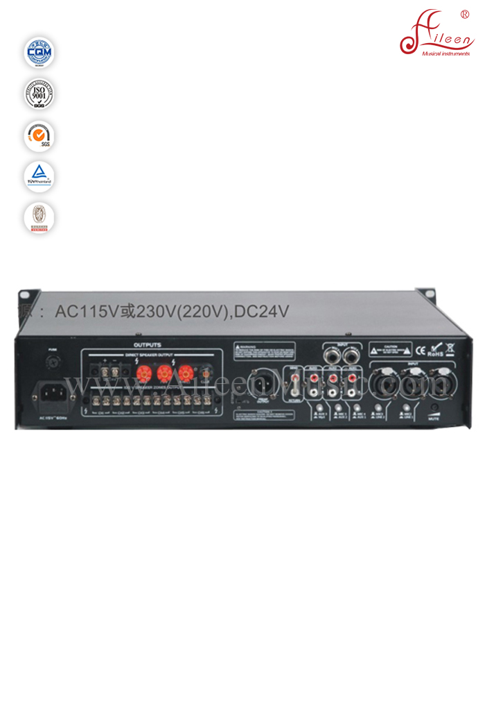 Приоритет музыкального инструмента Миркрофон Усилитель громкой связи для громкой связи с ограничителем (APMP-0218D)