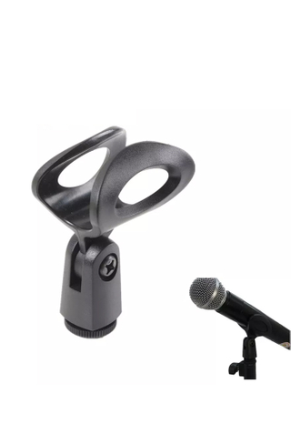 Оптовый универсальный держатель зажима для микрофона из АБС-пластика для микрофонной стойки (MH402)