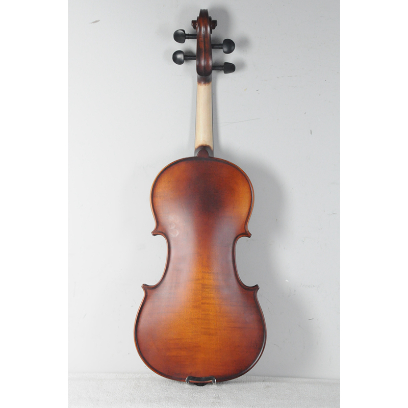 Оптовая продажа металлической скрипки среднего класса с пламенной спиной по немецким ценам (VM100)
