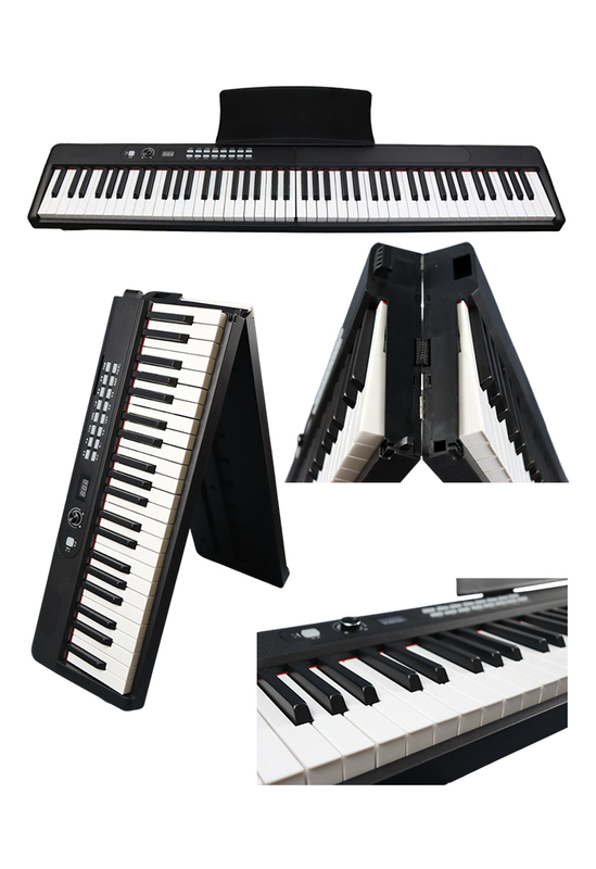 EK-F8801 Professional 61 клавиши переносных складных клавиатурных инструментов