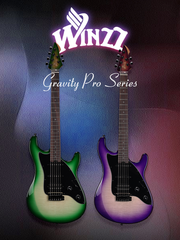 WGS150MF Professional Winzz Design Gravity Series Serie S Model Pro Glossy Finish Enternate Guitar