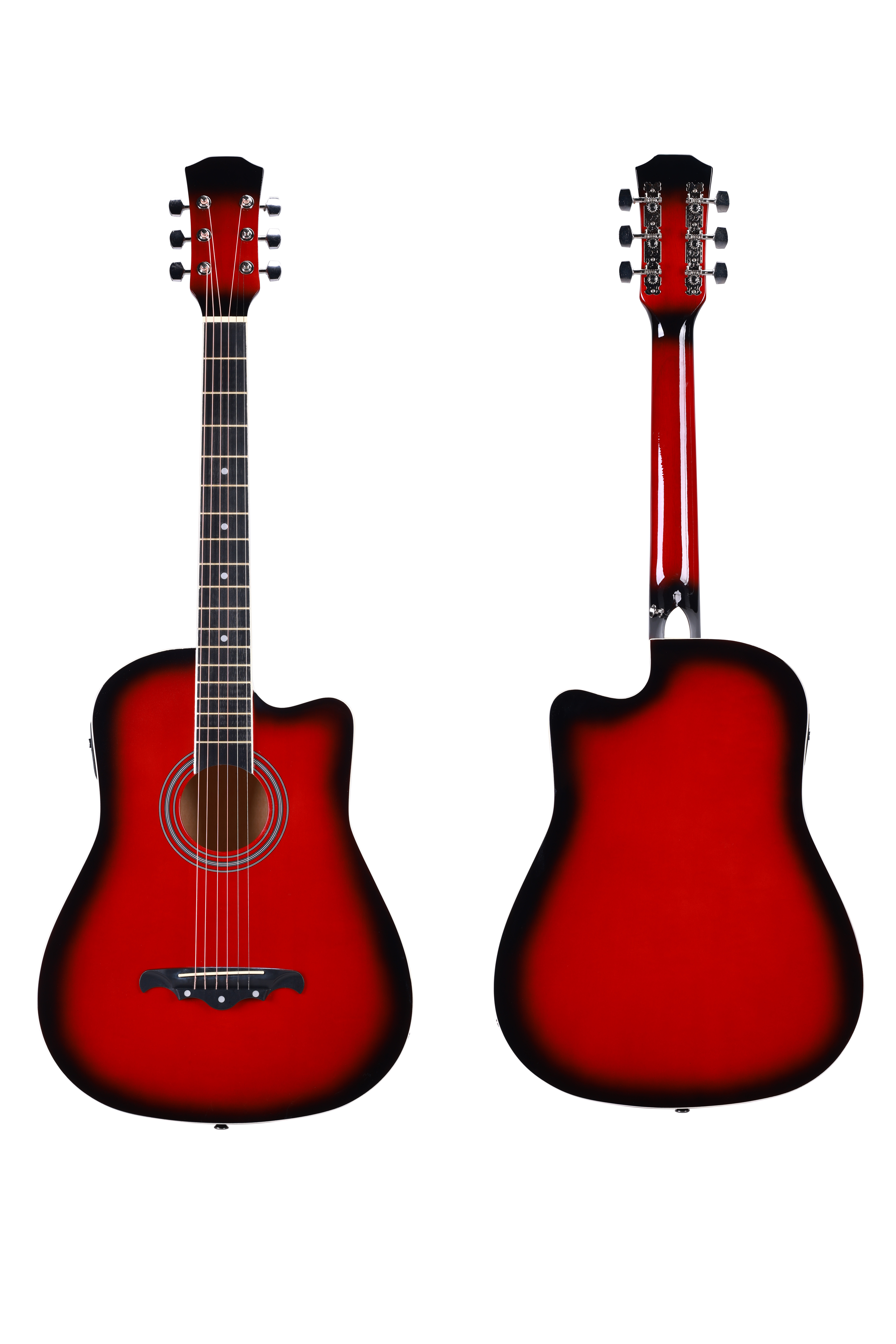 AF38LCE Музыкальные инструменты хорошего качества 38 дюймов Акустическая гитара начального уровня