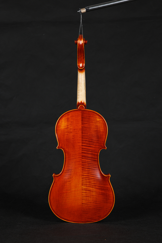 VM125 Высококачественные профессиональные твердые ель Top 4/4 Умеренная скрипка