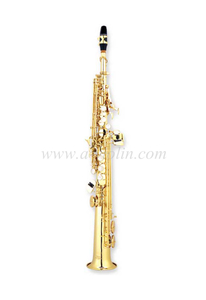 Саксофон-сопрано среднего уровня с желтым духовым оркестром (SSP-M4000G)