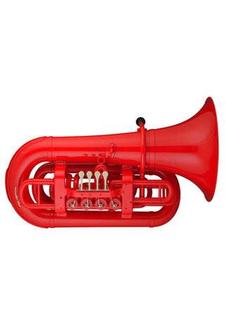 ABS Red 4 Поворотные клапаны Tuba Best для начинающих (TU230P-RD)