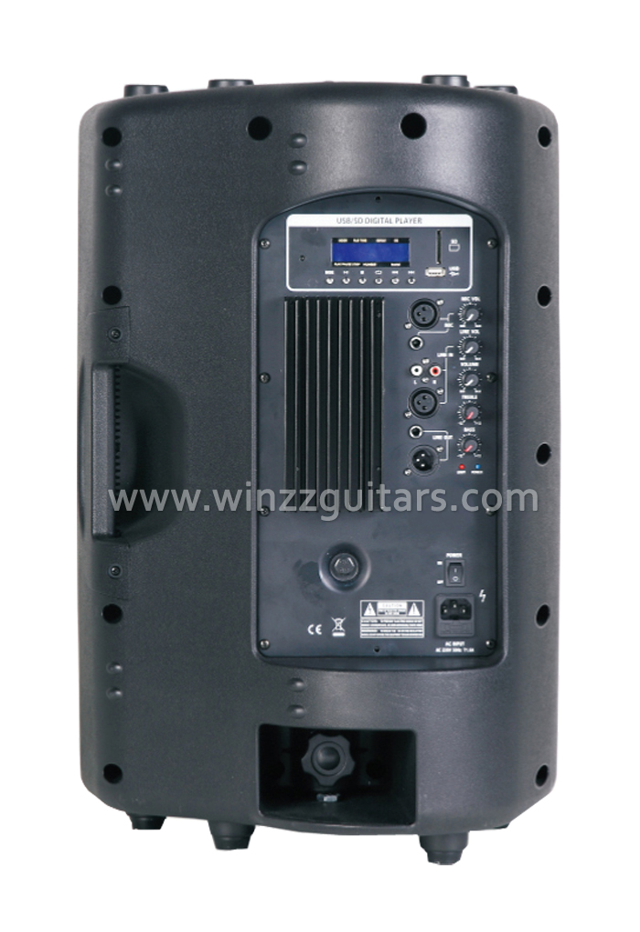 Активный пластиковый корпусный динамик Pro Audio 12 дюймов (PS-1225APB)