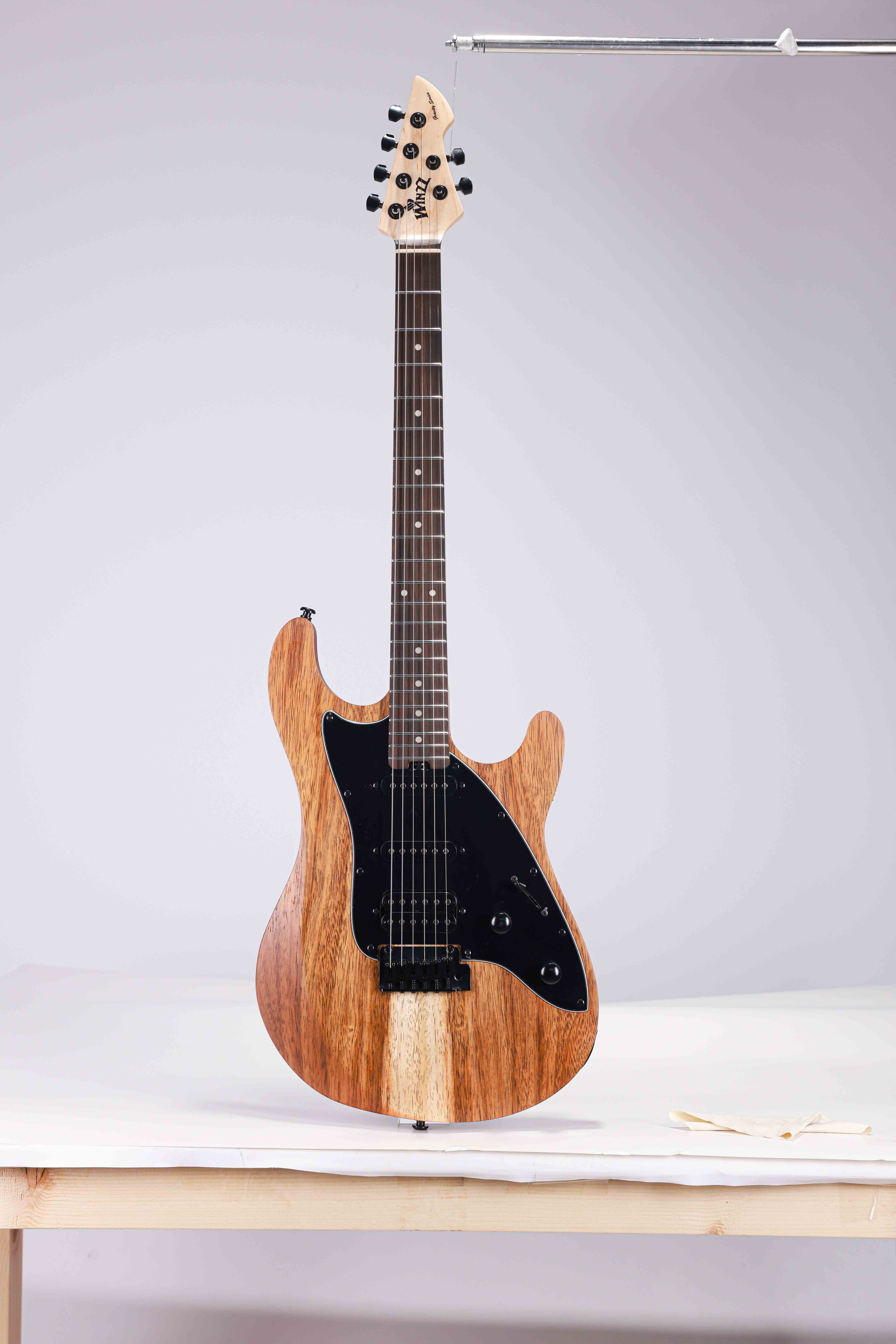 WGS EX80-AT Winzz Exotic Collection Электрогитара Agatis с корпусом из тикового шпона, сделано в Индонезии