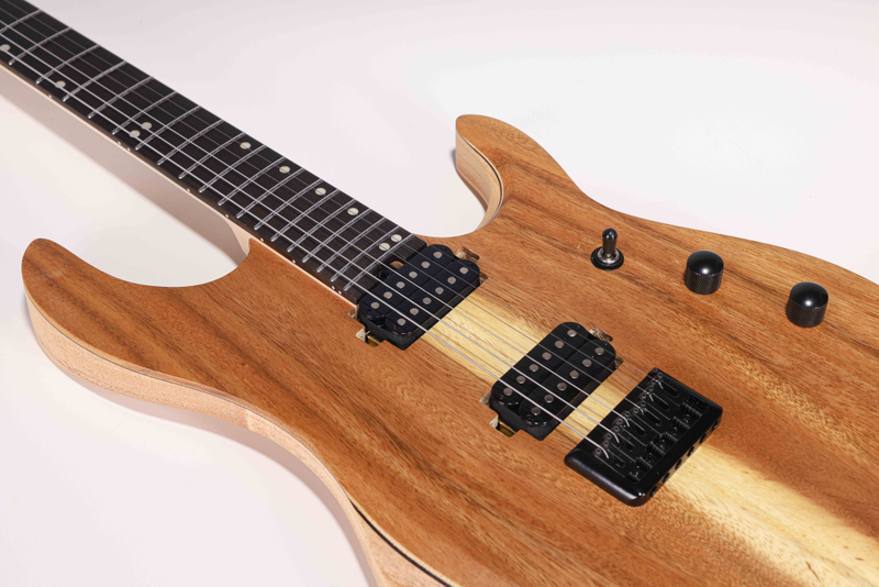 WOS EX80-MK Mindi Body Koa (толщина: 6 мм), лучшая электрогитара, сделано в Индонезии