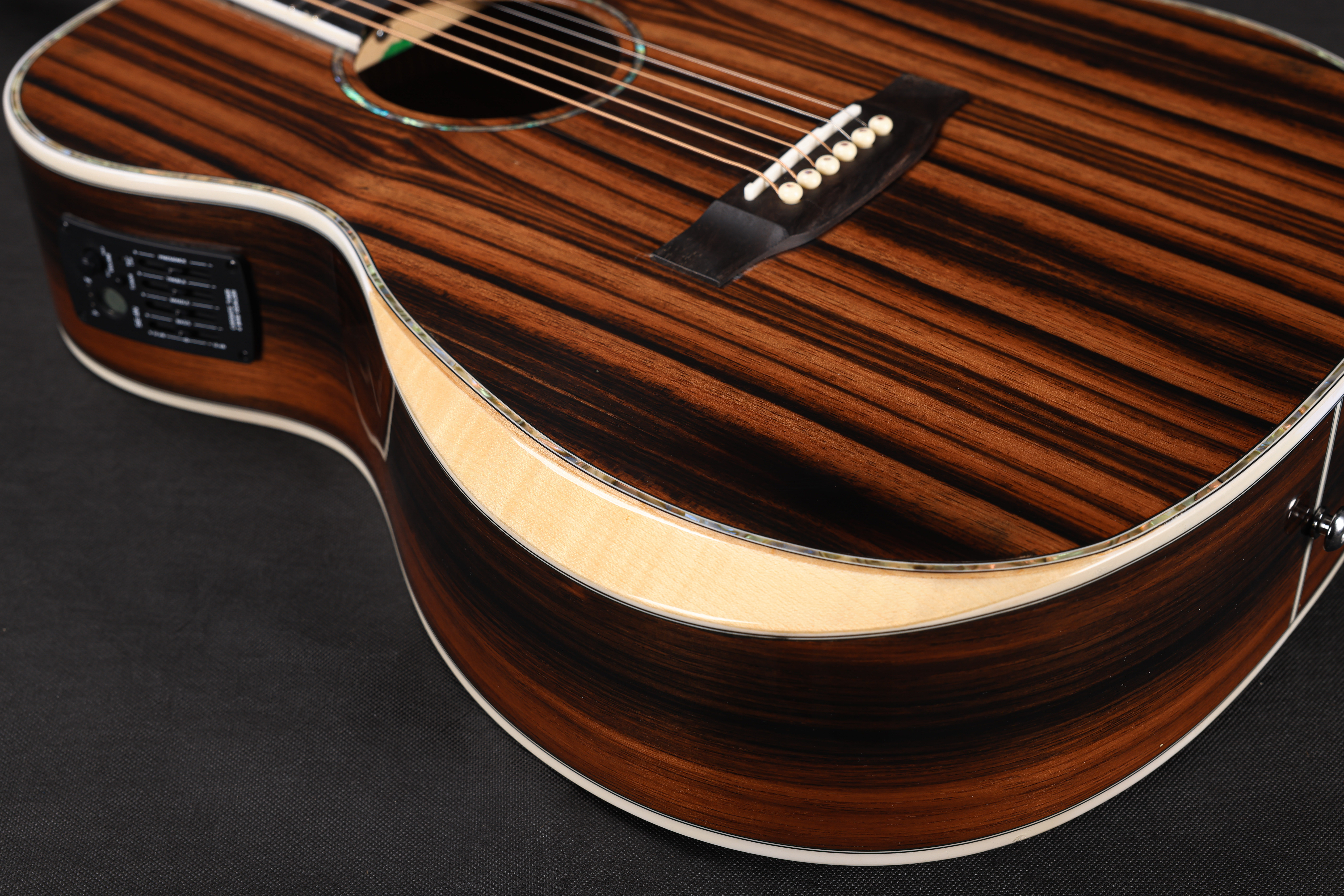 WAG902E-OM Музыкальный инструмент Winzz Exotic Material Om Shape 40 'Акустическая гитара