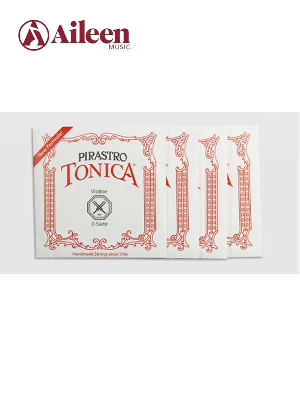 Немецкие импортные нейлоновые струны E String Tonica Pirastro для скрипки 1/4–4/4 