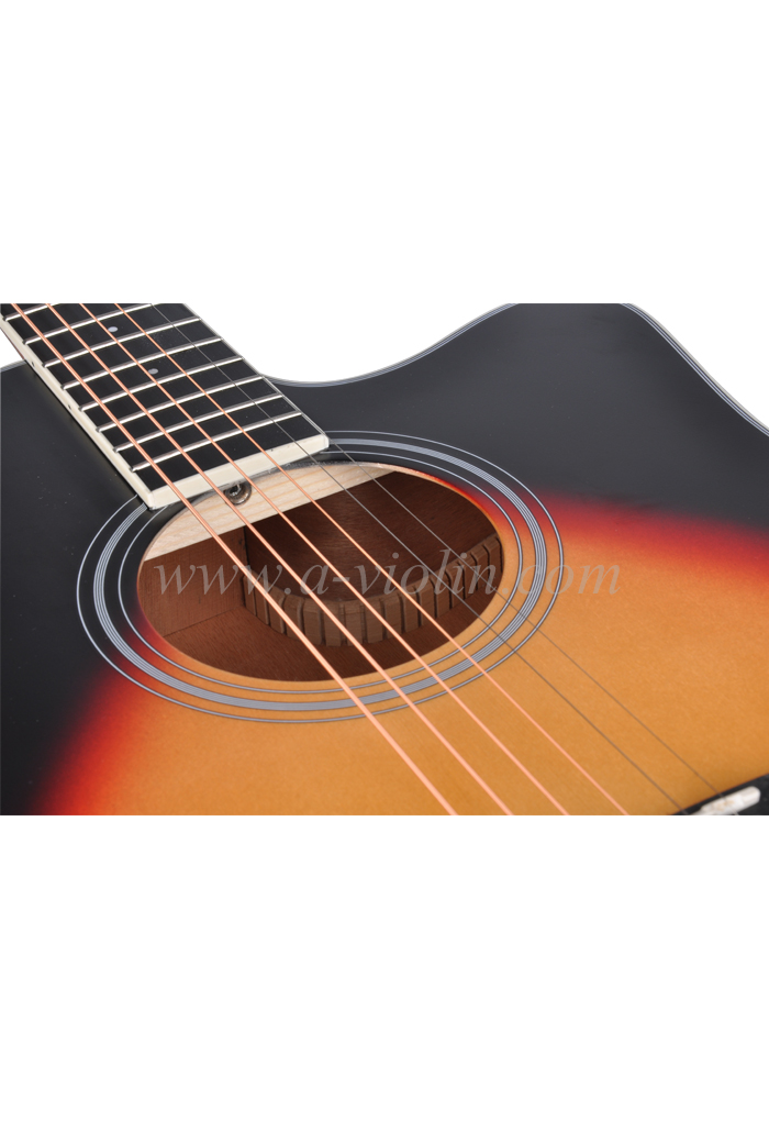 [Эйлин] Студенческая акустическая гитара высокого качества (AF17C-GA)