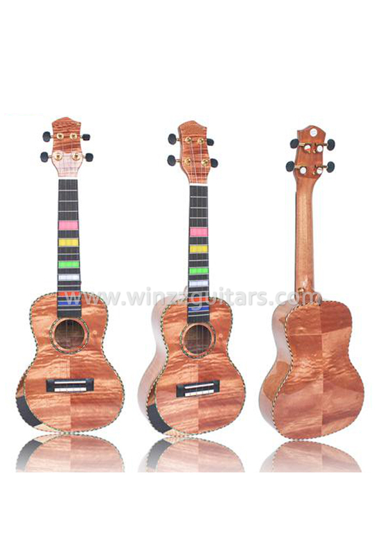 Подлокотник из лосося 21 "/ 23" / 26 "Ukulele (AU83L-BA)