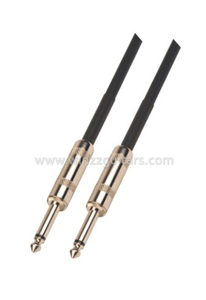 1/4 "TS Bulk Черные спиральные гитарные кабели для инструментальных кабелей (AL-G026)