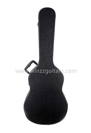 Качественный кожаный внешний деревянный футляр для классической гитары (CCG410)