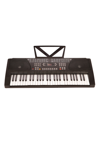 Электронная клавиатура с 54 клавишами и светодиодным дисплеем, 100 тонов и ритм (EK54302)
