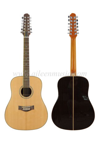 12-струнная акустическая гитара из твердой ели (AFM30-12)