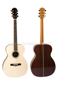 Акустическая гитара D'addiro со струнной 40-дюймовым грифом из красного дерева (AFH409)
